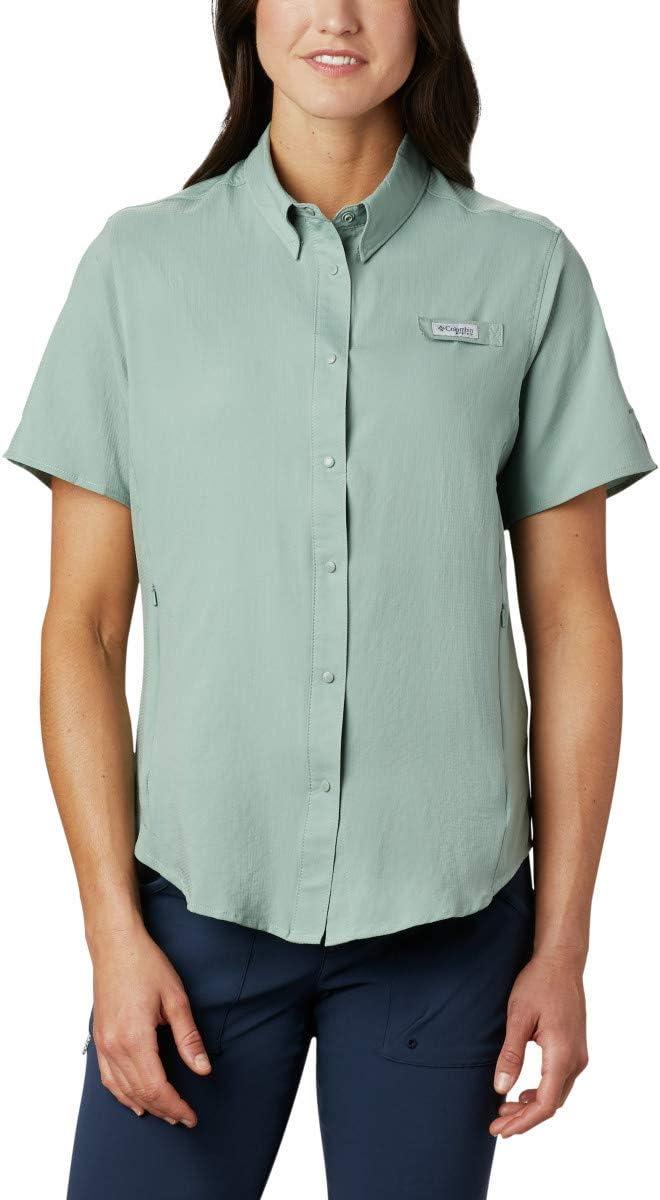 imageColumbia Womens PFG Tamiami II Short Sleeve ShirtLight Lichen