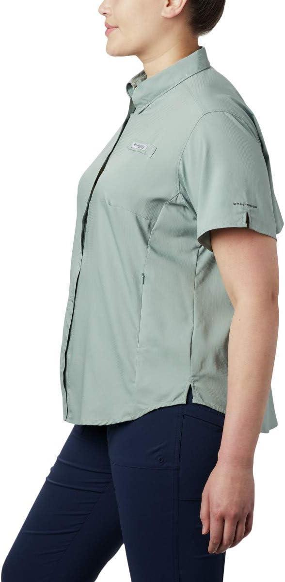 imageColumbia Womens PFG Tamiami II Short Sleeve ShirtLight Lichen