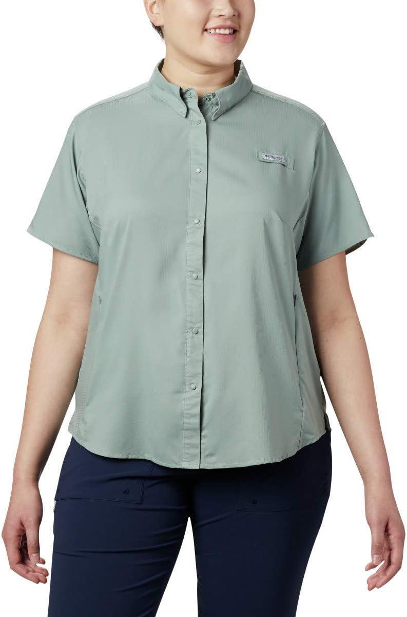 imageColumbia Womens PFG Tamiami II Short Sleeve ShirtLight Lichen