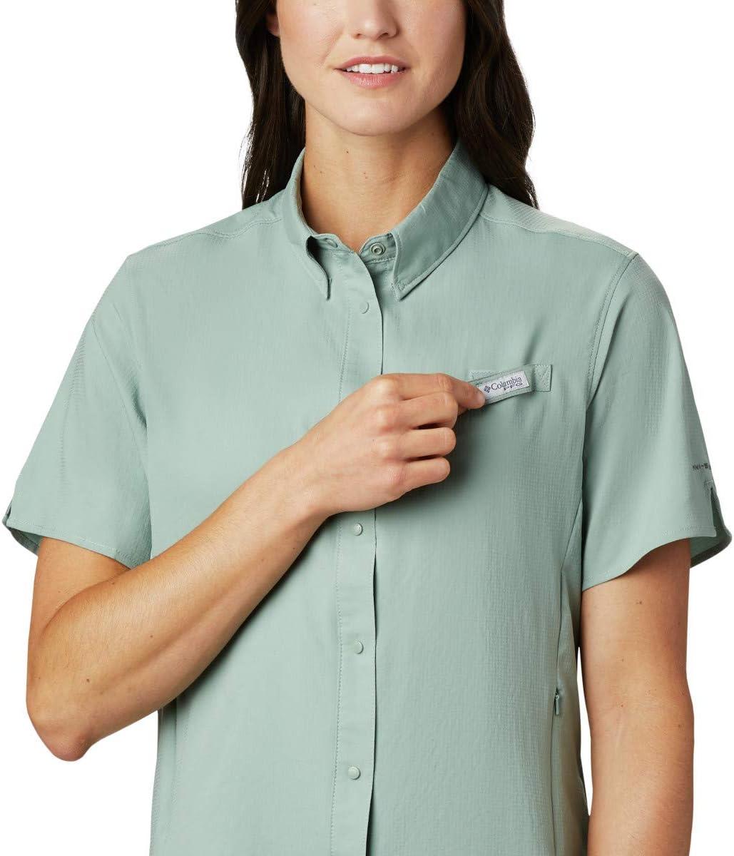 imageColumbia Womens PFG Tamiami II Short Sleeve ShirtLight Lichen