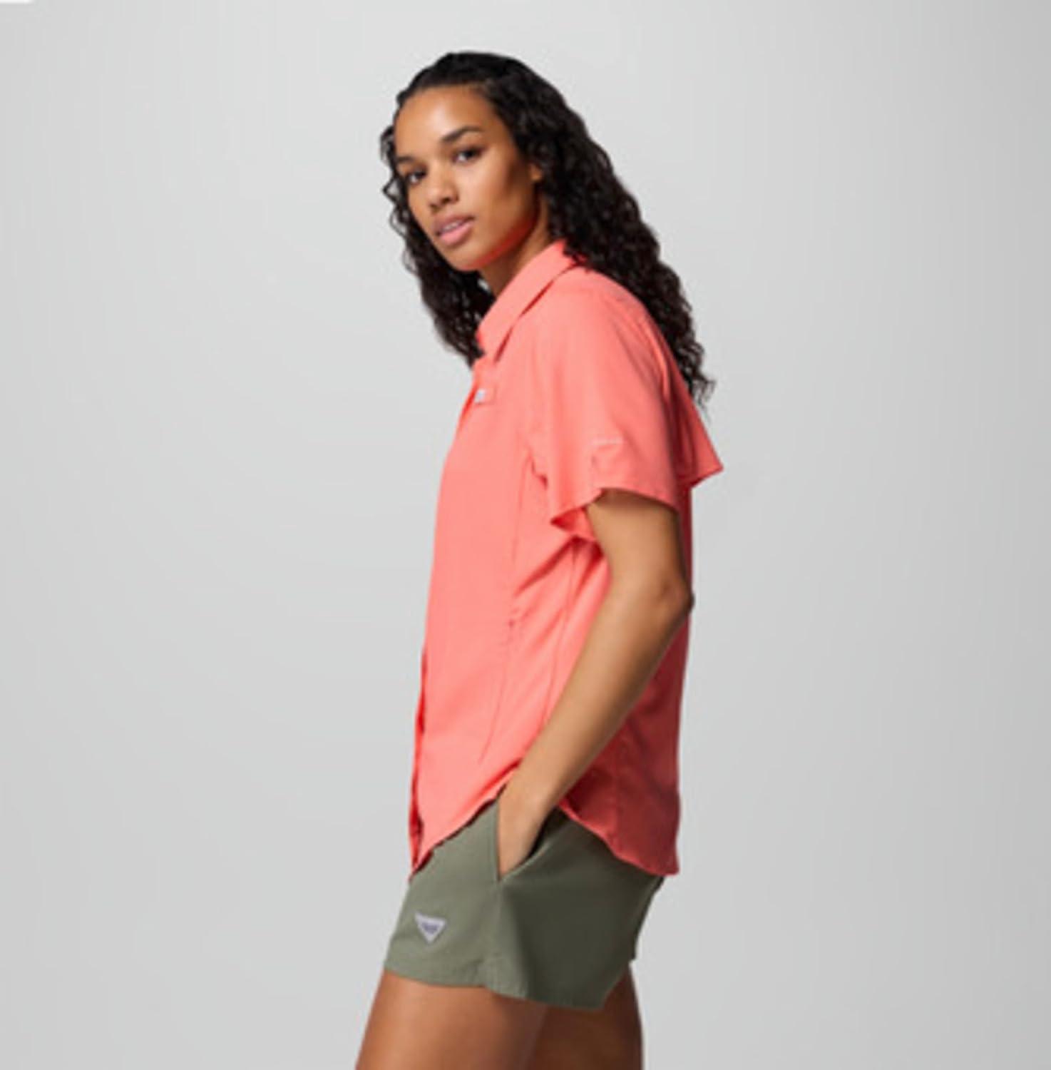 imageColumbia Womens PFG Tamiami II Short Sleeve ShirtMelonade