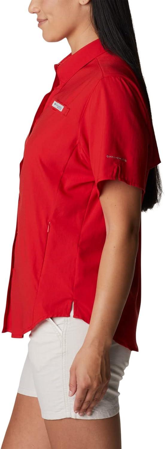 imageColumbia Womens PFG Tamiami II Short Sleeve ShirtRed Spark