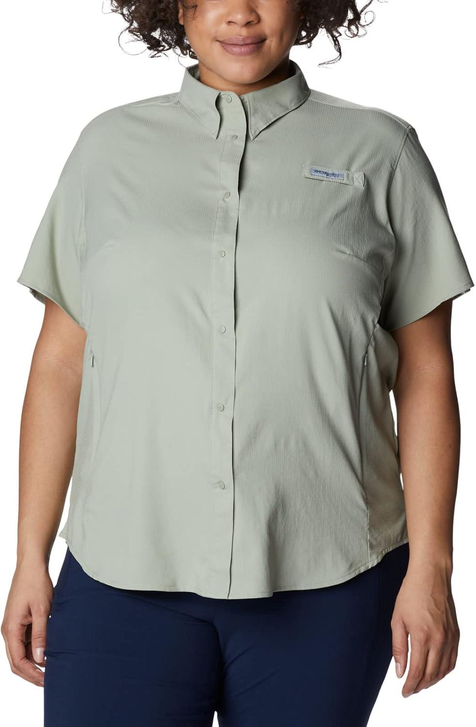 imageColumbia Womens PFG Tamiami II Short Sleeve ShirtSafari