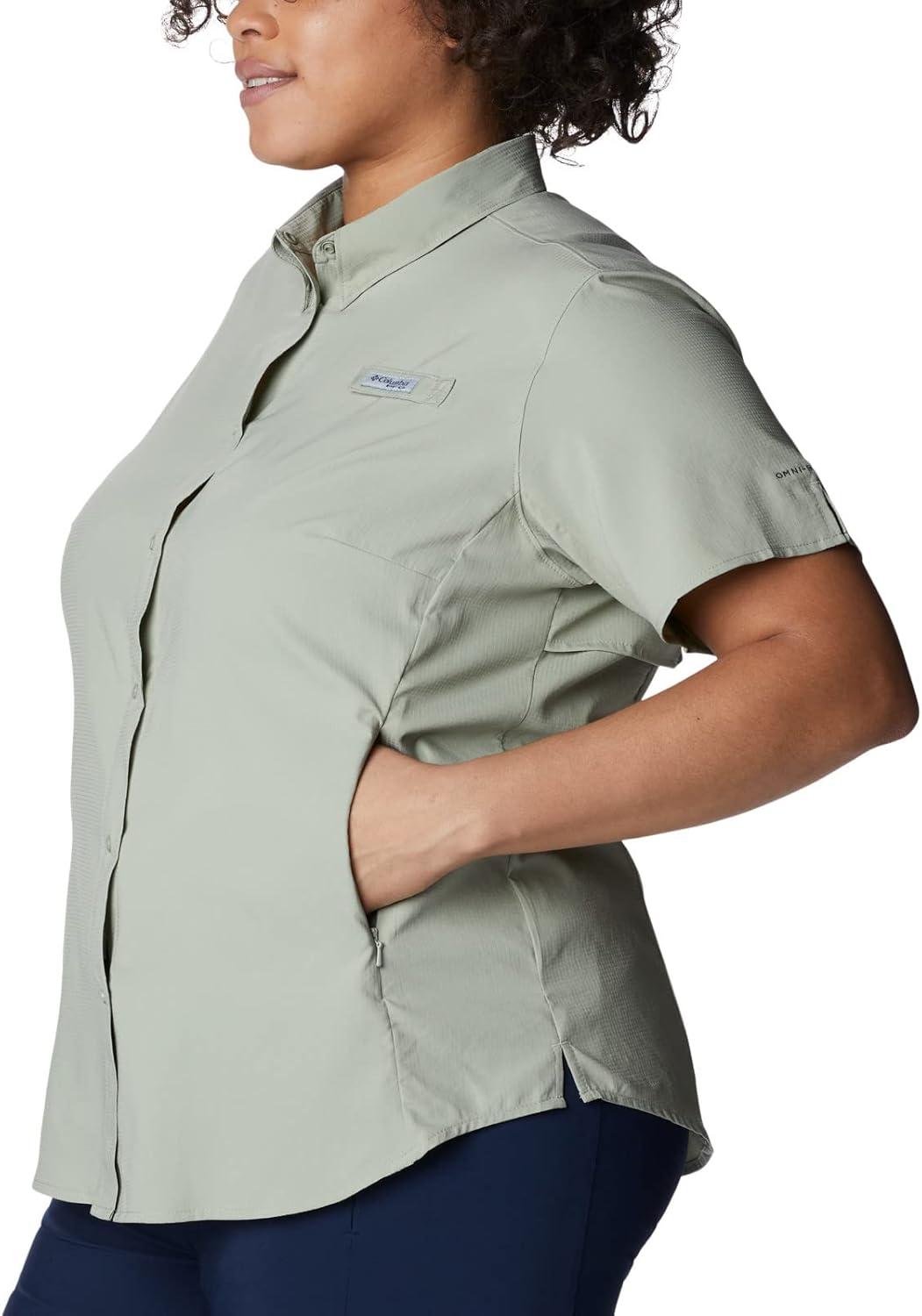 imageColumbia Womens PFG Tamiami II Short Sleeve ShirtSafari
