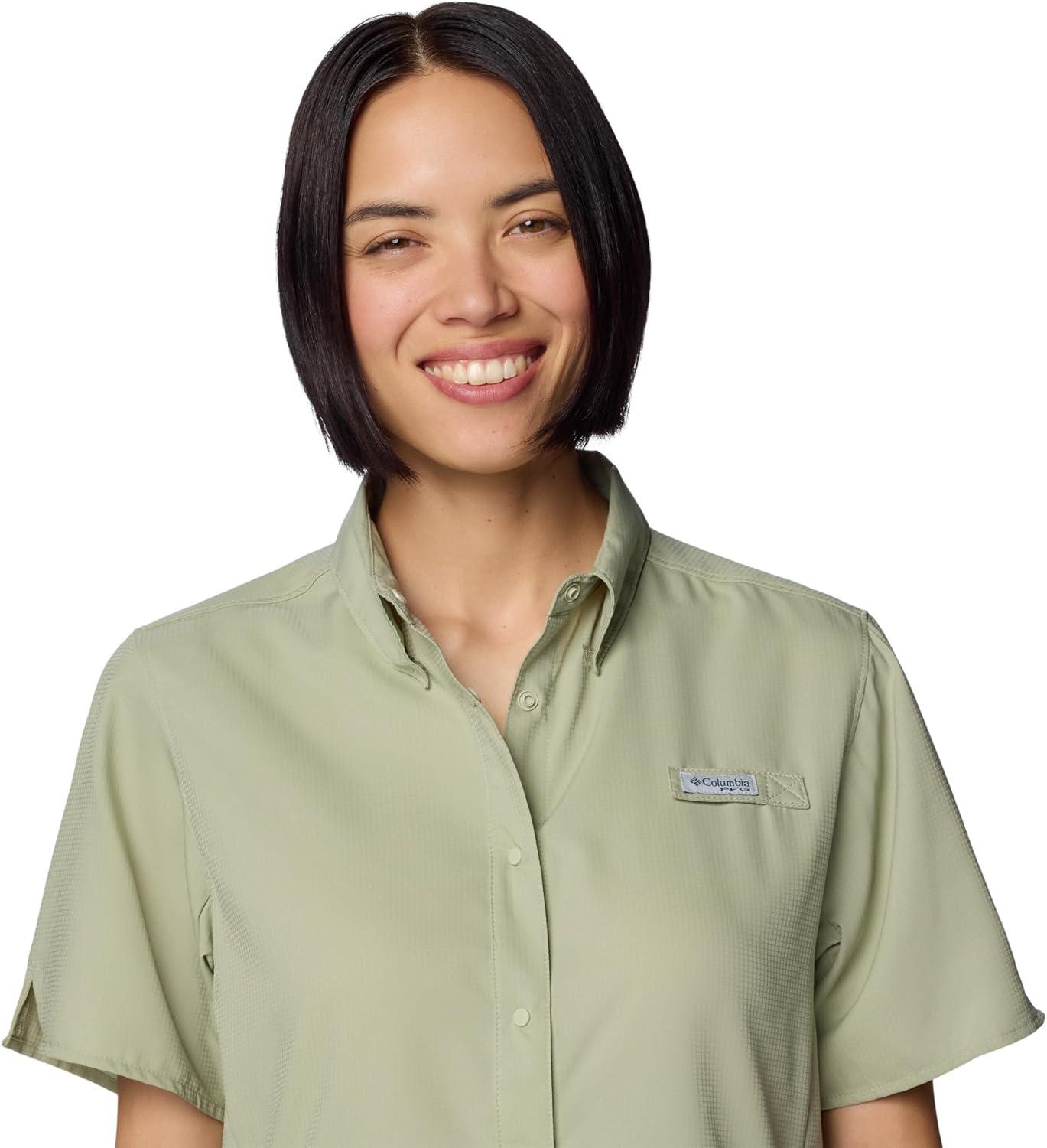 imageColumbia Womens PFG Tamiami II Short Sleeve ShirtSmokey Sage