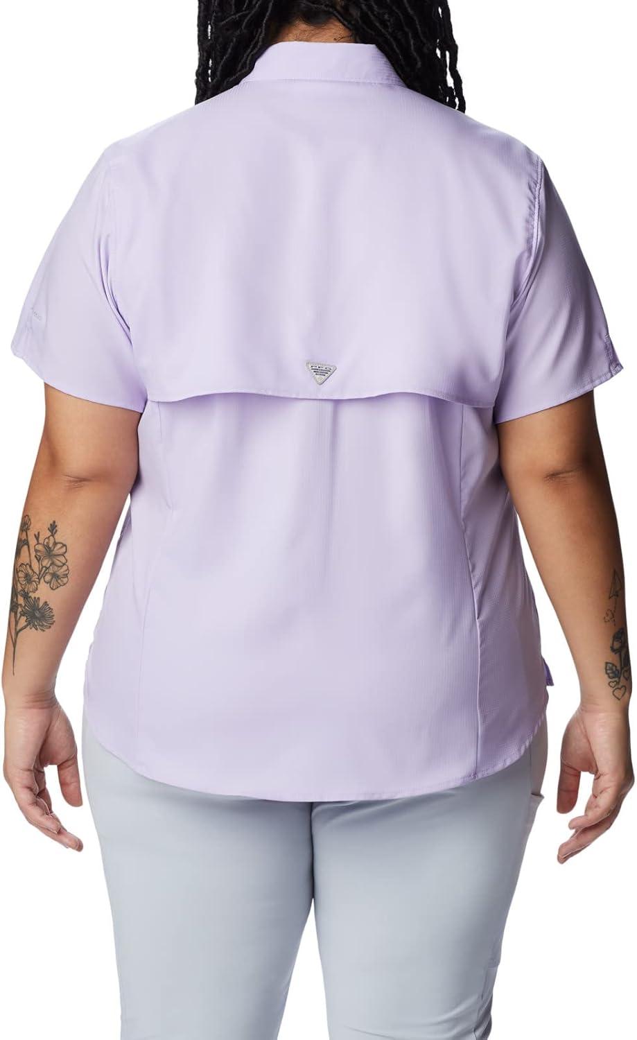 imageColumbia Womens PFG Tamiami II Short Sleeve ShirtSoft Violet