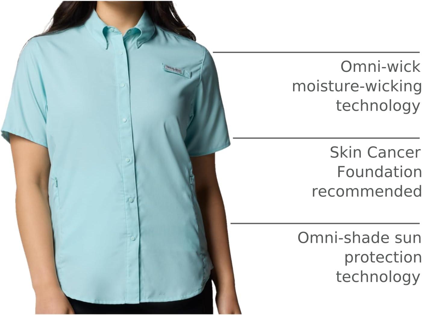 imageColumbia Womens PFG Tamiami II Short Sleeve ShirtSpray
