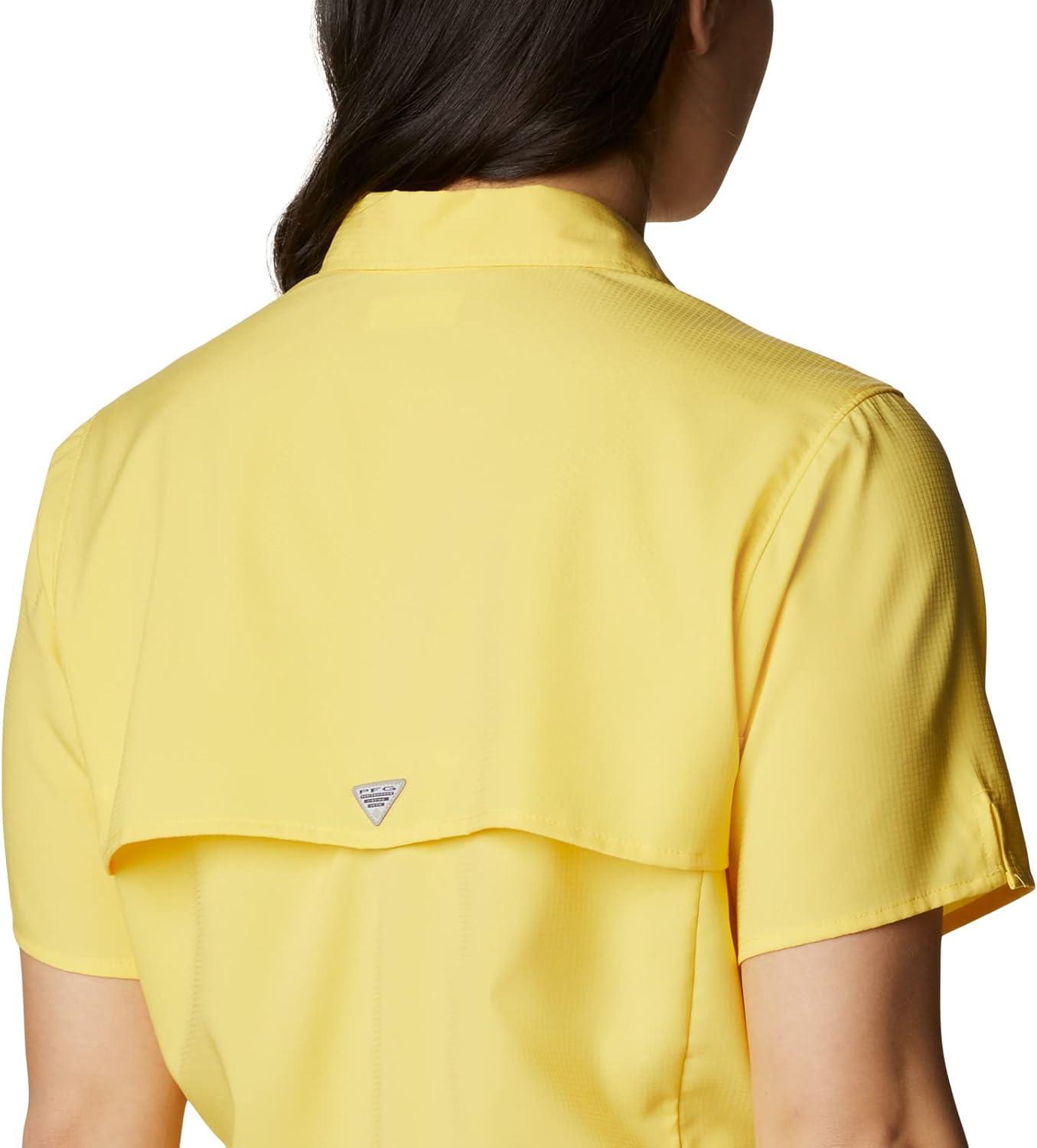 imageColumbia Womens PFG Tamiami II Short Sleeve ShirtSun Glow