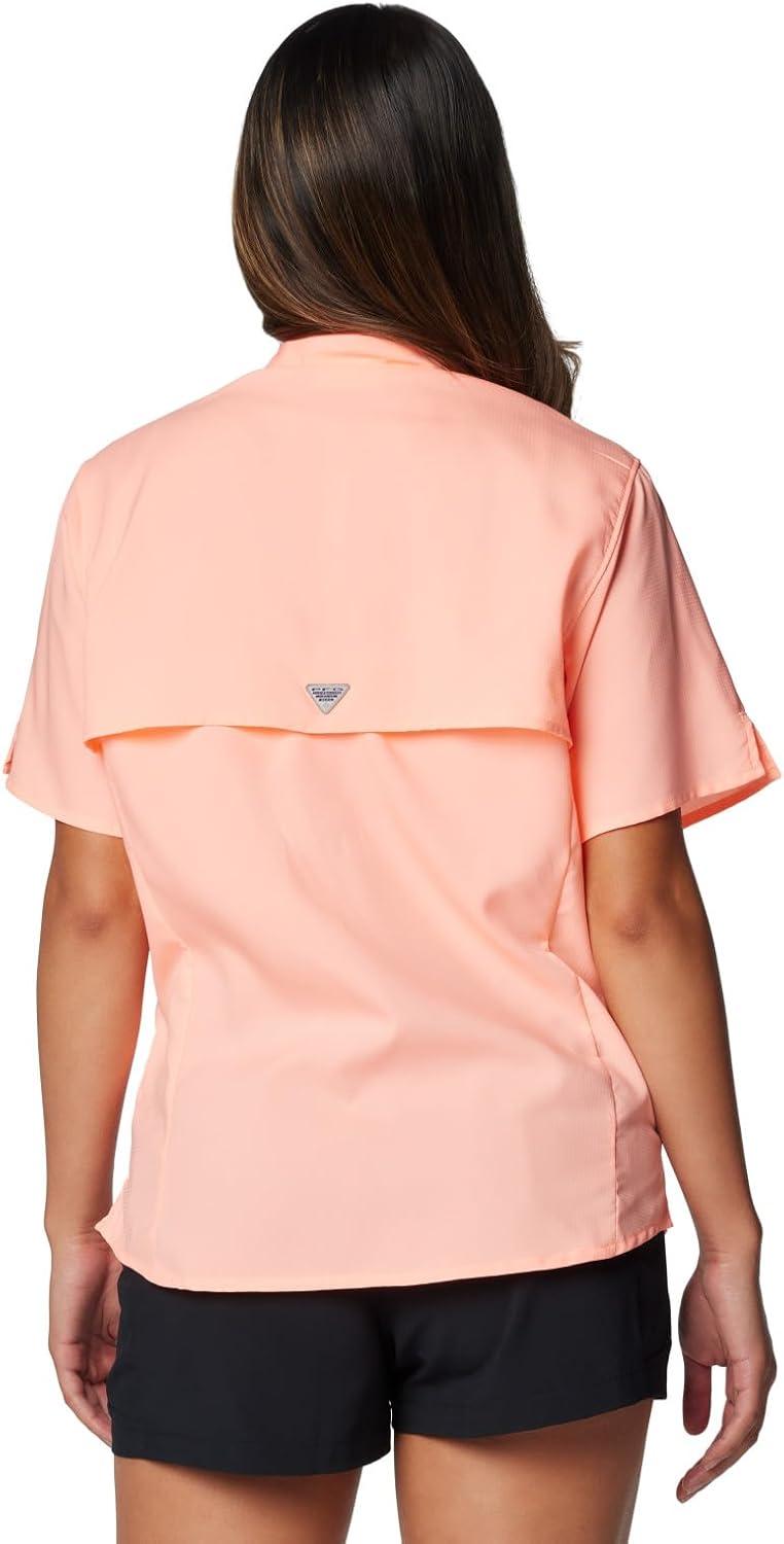 imageColumbia Womens PFG Tamiami II Short Sleeve ShirtTiki Pink