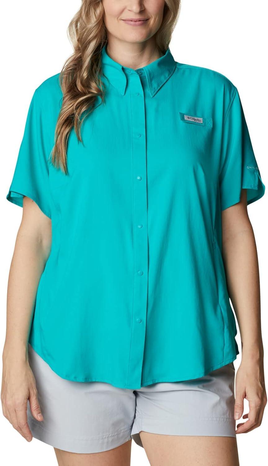 imageColumbia Womens PFG Tamiami II Short Sleeve ShirtTropic Water