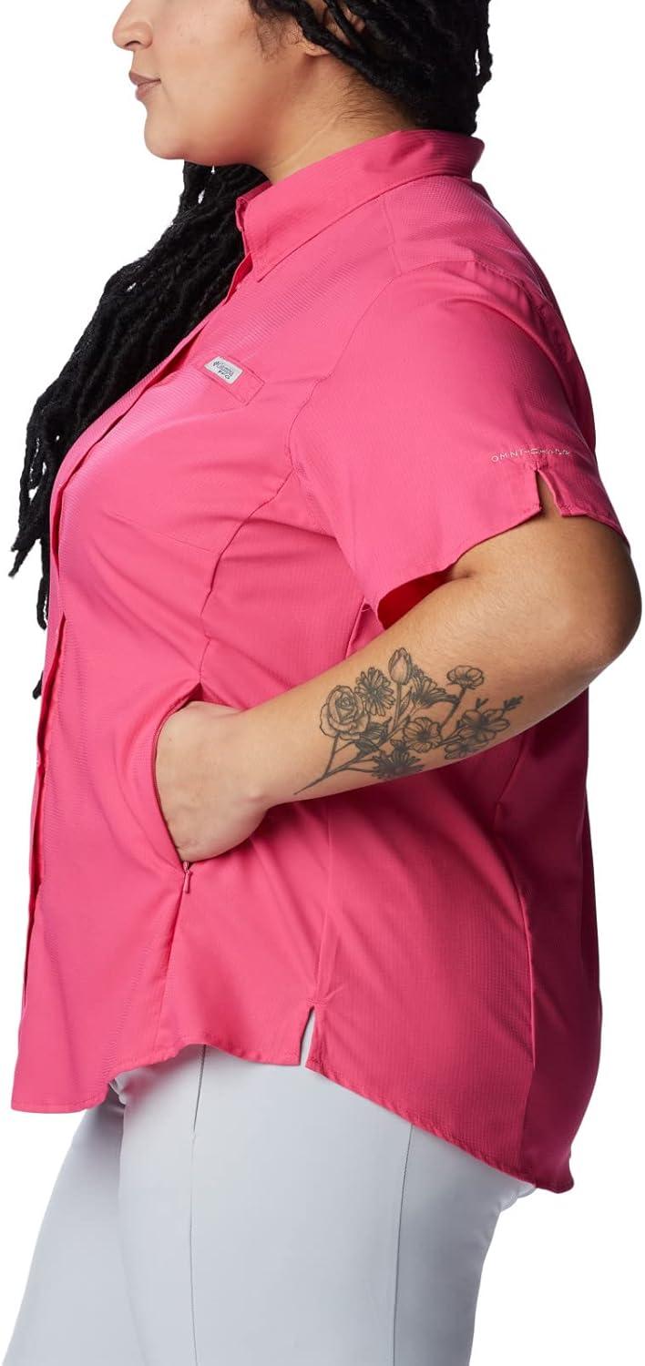 imageColumbia Womens PFG Tamiami II Short Sleeve ShirtUltra Pink