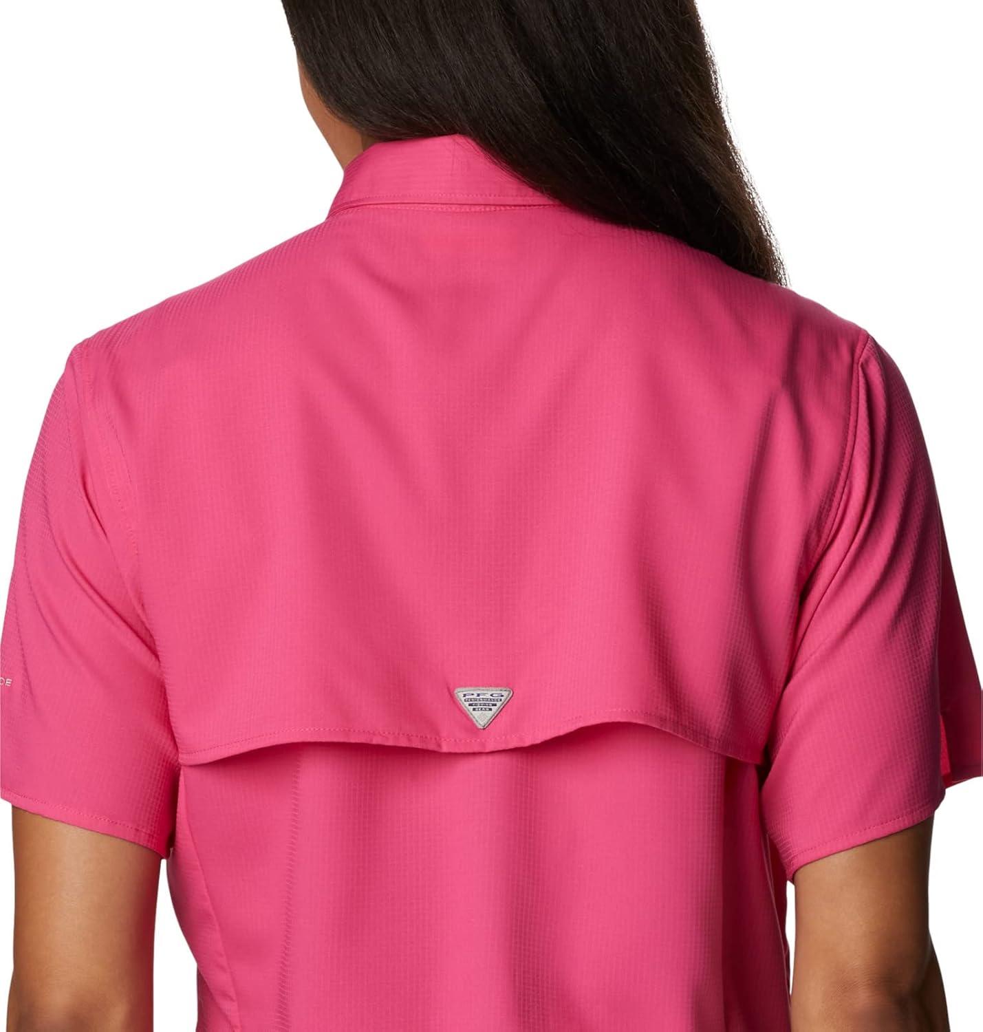imageColumbia Womens PFG Tamiami II Short Sleeve ShirtUltra Pink