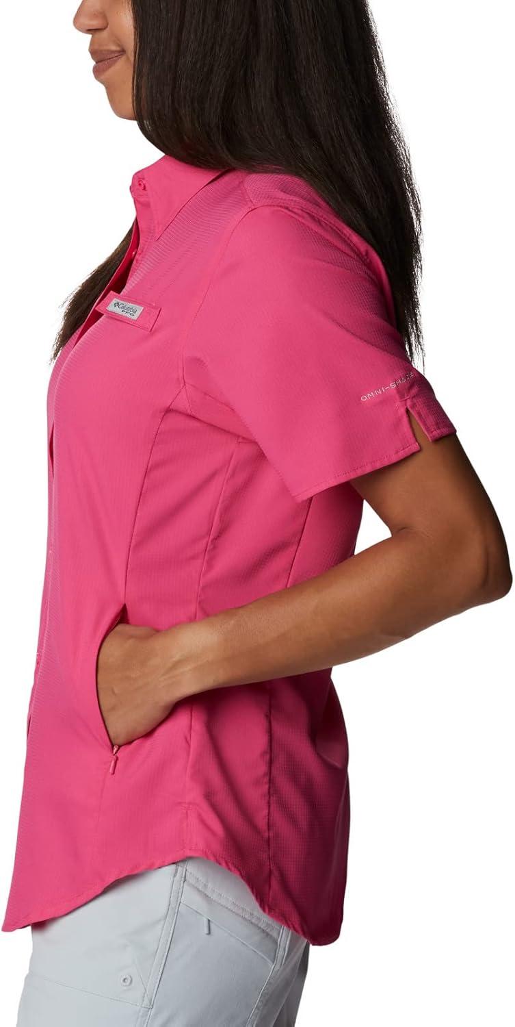 imageColumbia Womens PFG Tamiami II Short Sleeve ShirtUltra Pink