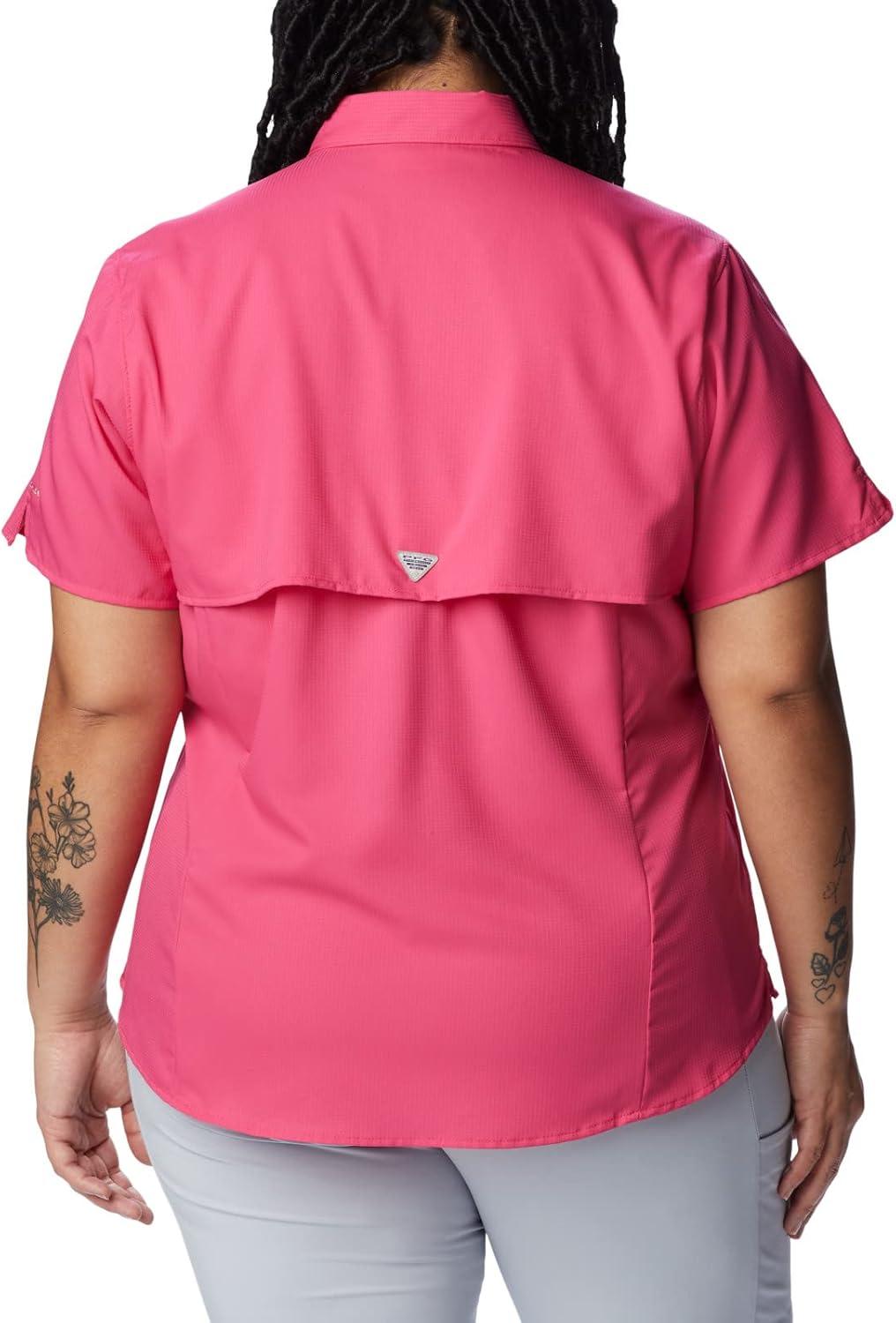 imageColumbia Womens PFG Tamiami II Short Sleeve ShirtUltra Pink