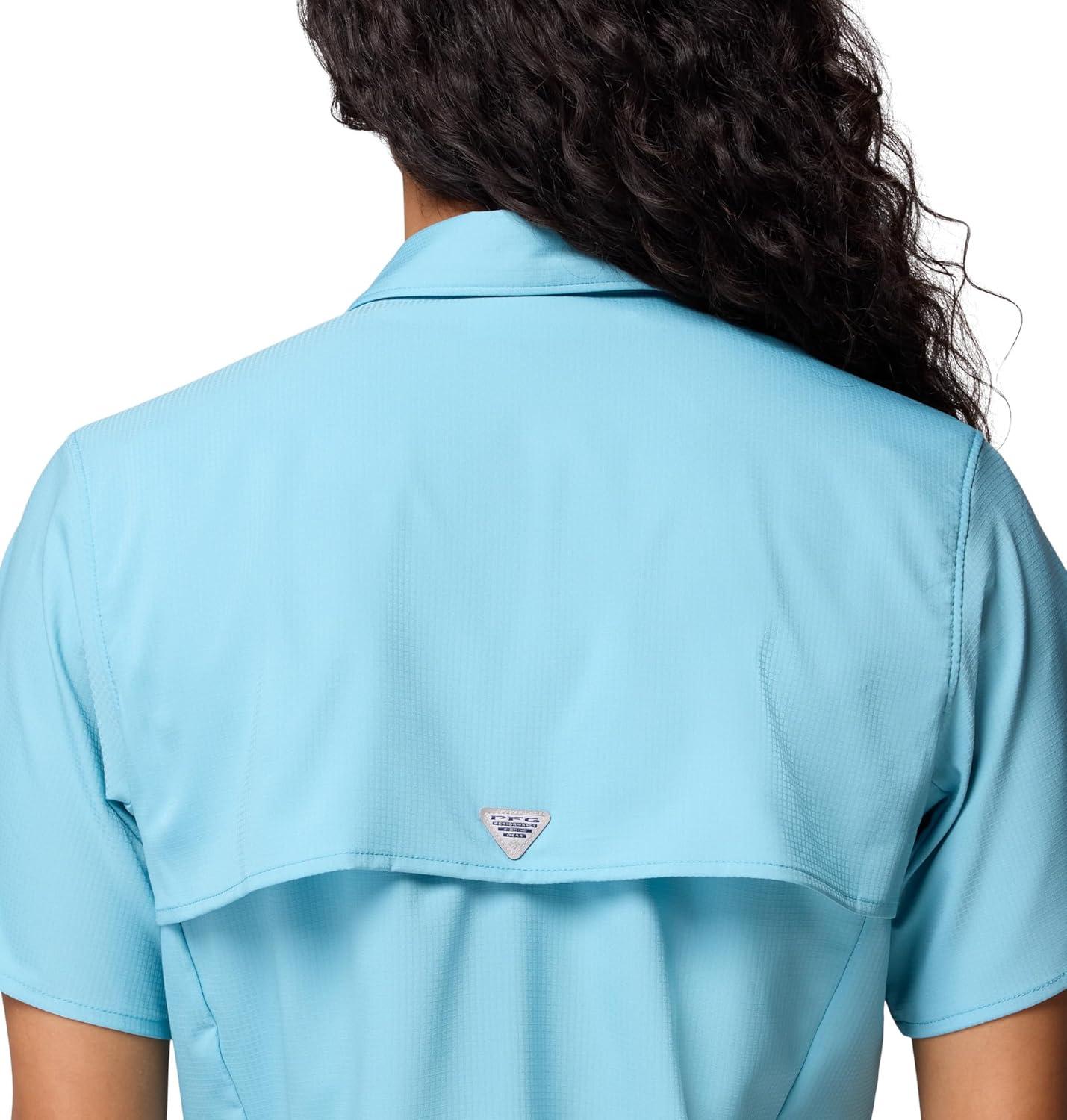 imageColumbia Womens PFG Tamiami II Short Sleeve ShirtVintage Blue