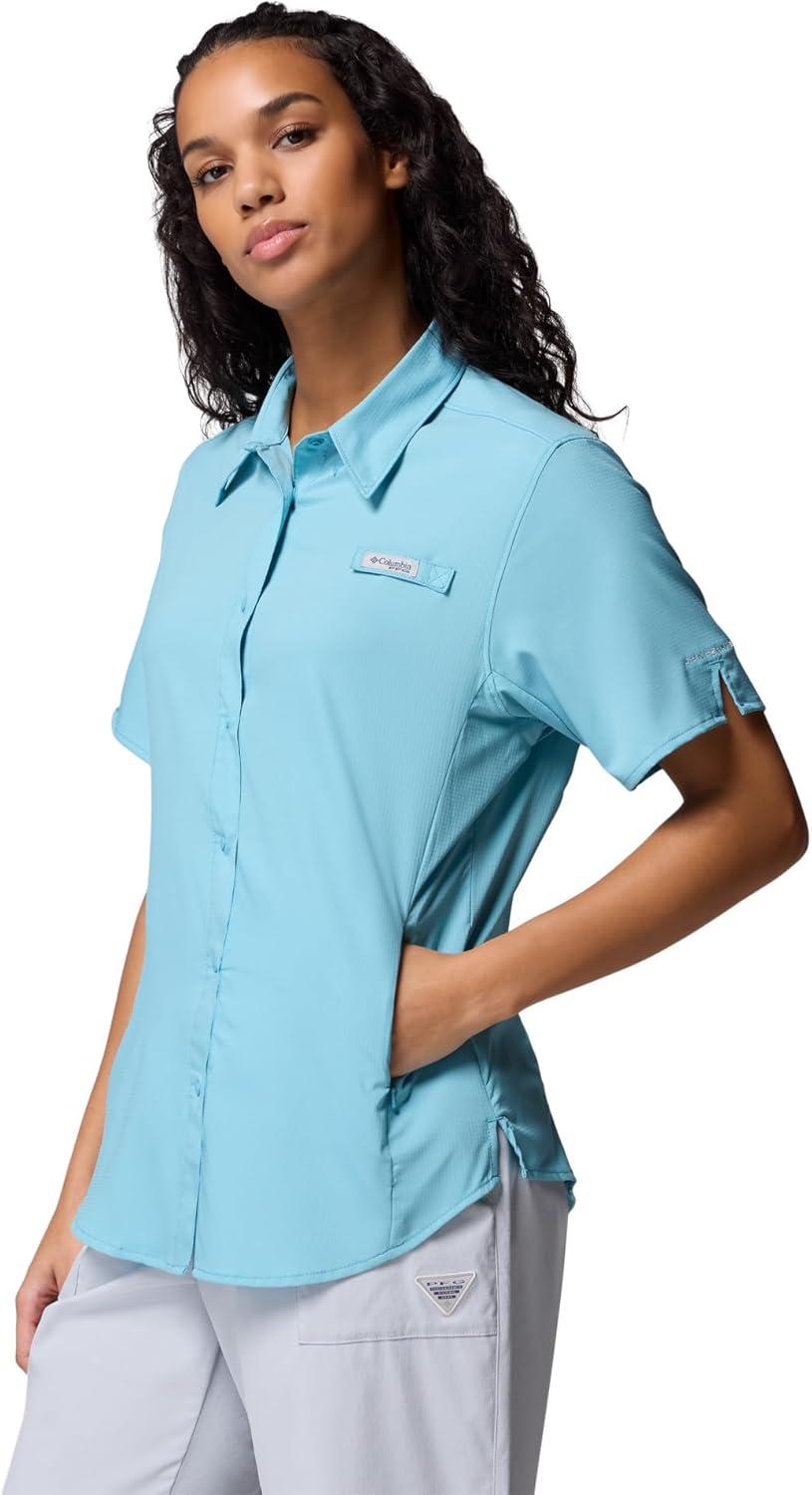 imageColumbia Womens PFG Tamiami II Short Sleeve ShirtVintage Blue