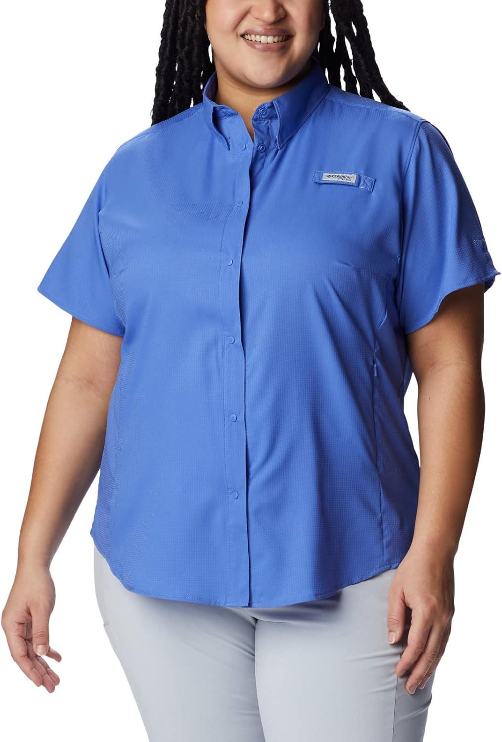 imageColumbia Womens PFG Tamiami II Short Sleeve ShirtViolet Sea