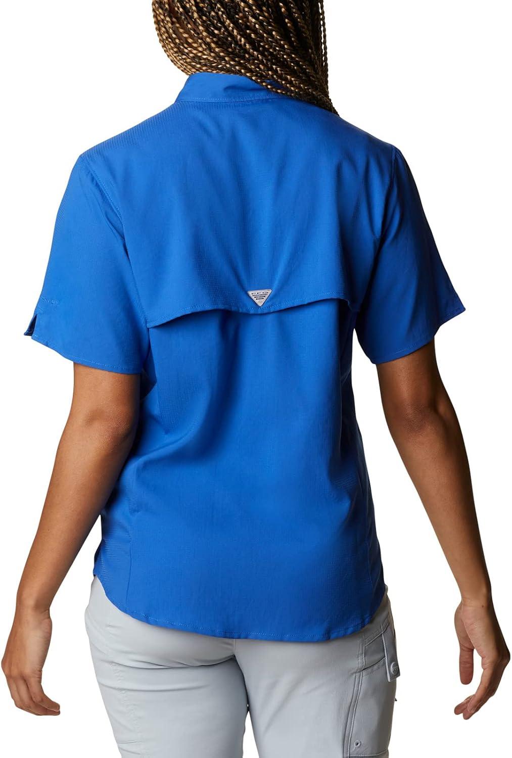 imageColumbia Womens PFG Tamiami II Short Sleeve ShirtVivid Blue