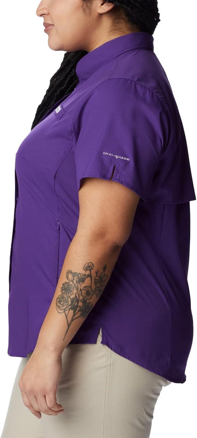 imageColumbia Womens PFG Tamiami II Short Sleeve ShirtVivid Purple