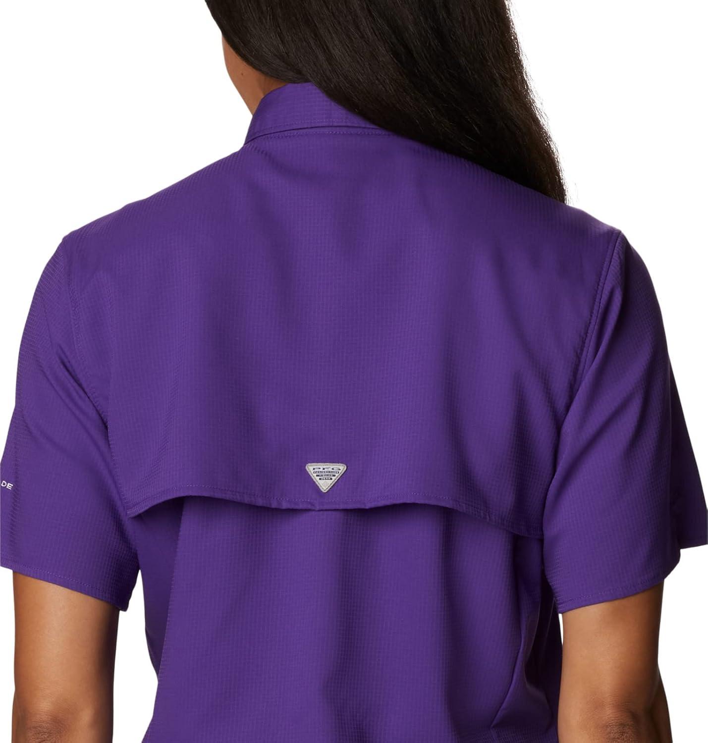 imageColumbia Womens PFG Tamiami II Short Sleeve ShirtVivid Purple