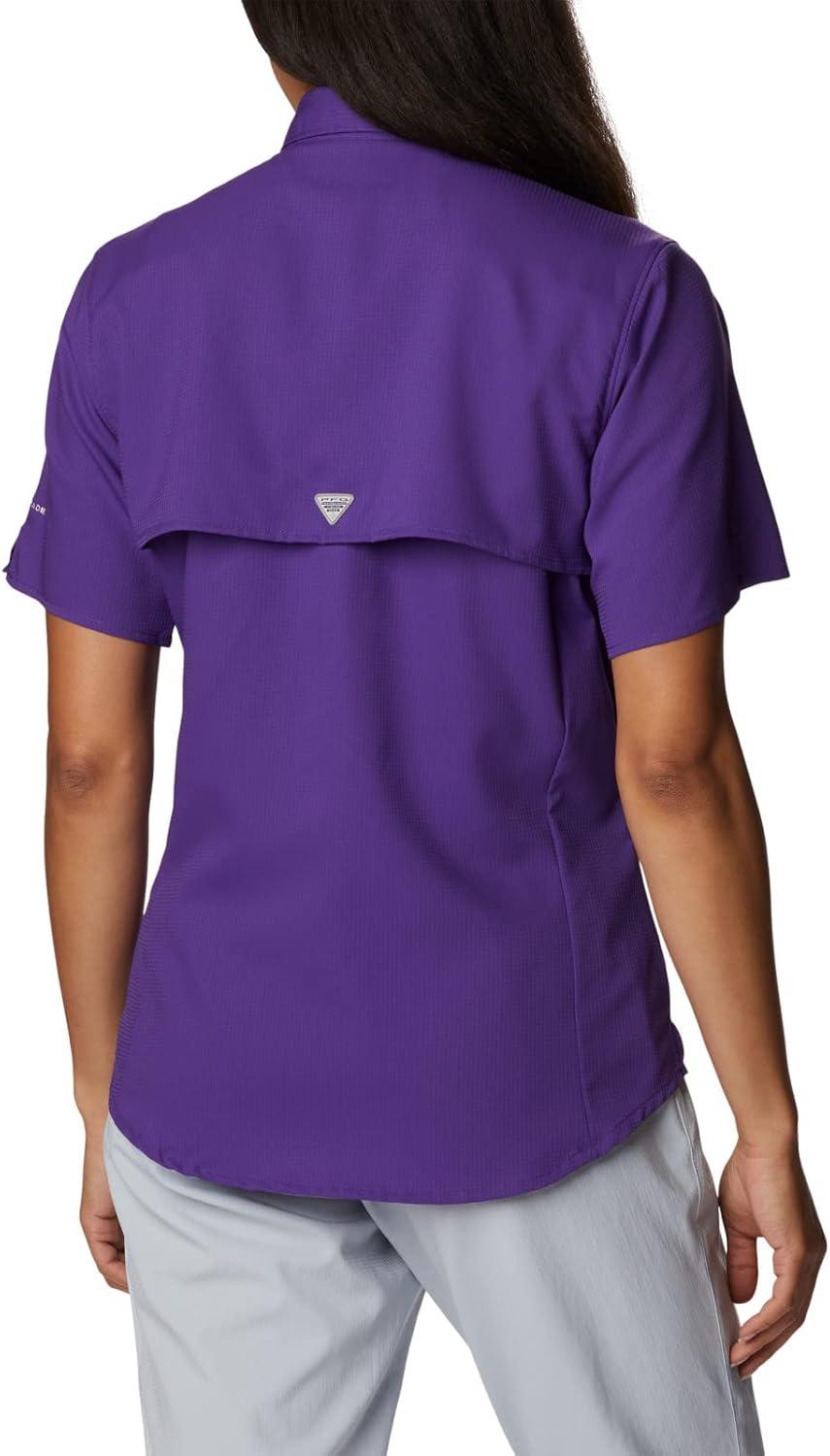 imageColumbia Womens PFG Tamiami II Short Sleeve ShirtVivid Purple