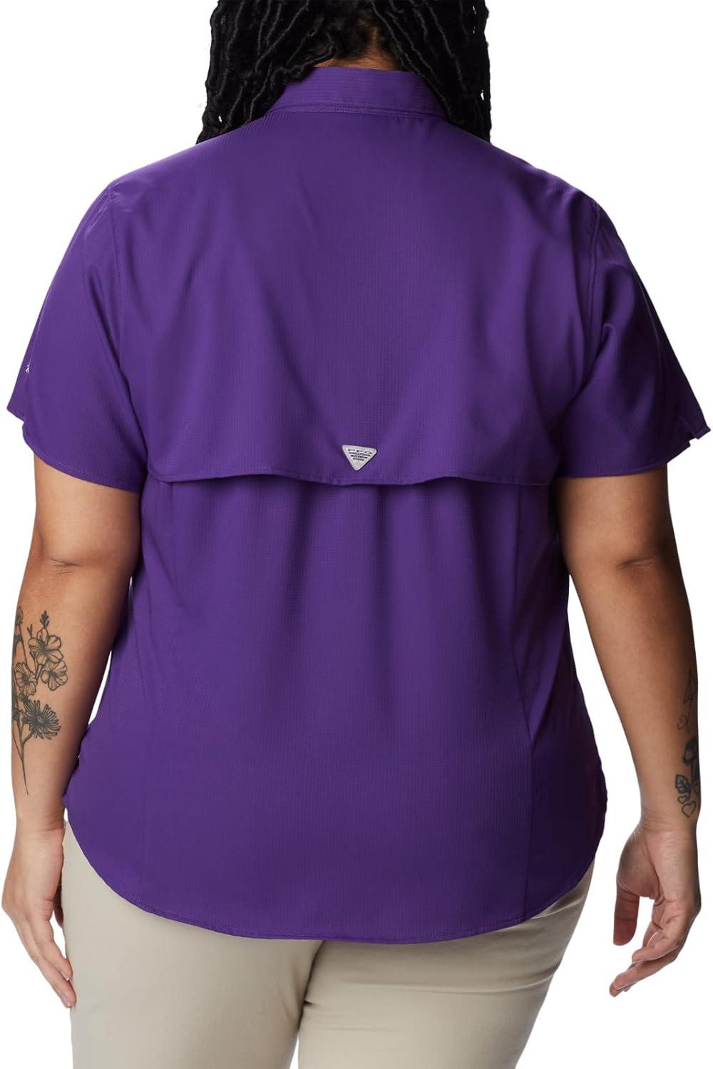 imageColumbia Womens PFG Tamiami II Short Sleeve ShirtVivid Purple