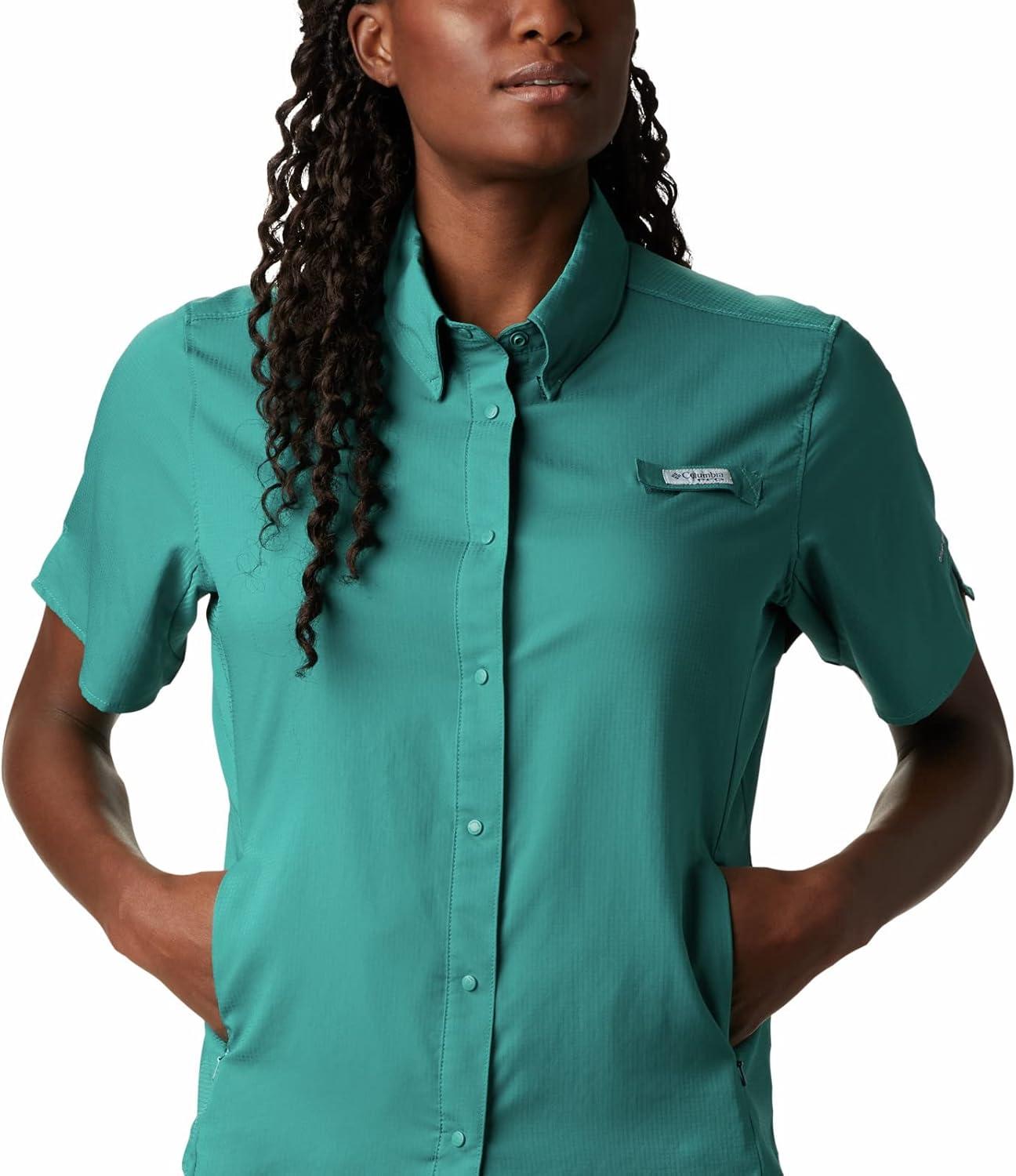 imageColumbia Womens PFG Tamiami II Short Sleeve ShirtWaterfall