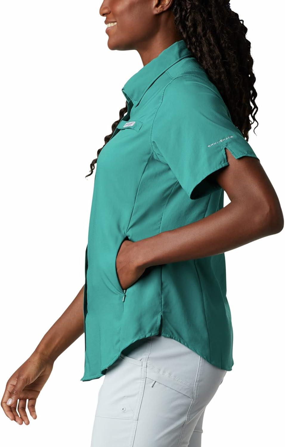 imageColumbia Womens PFG Tamiami II Short Sleeve ShirtWaterfall