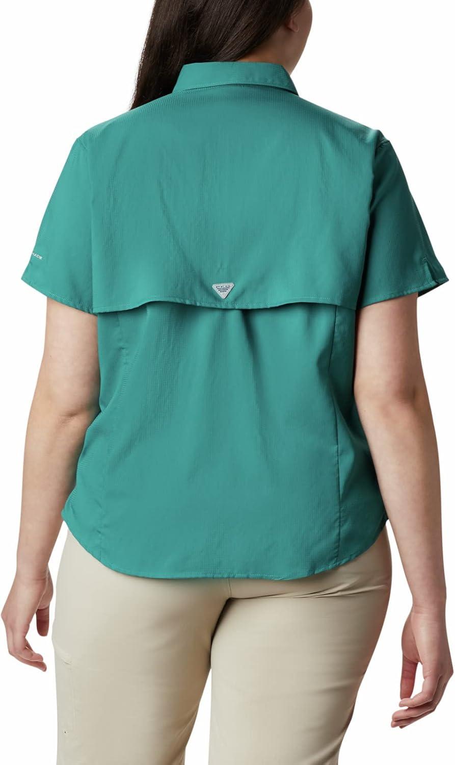 imageColumbia Womens PFG Tamiami II Short Sleeve ShirtWaterfall