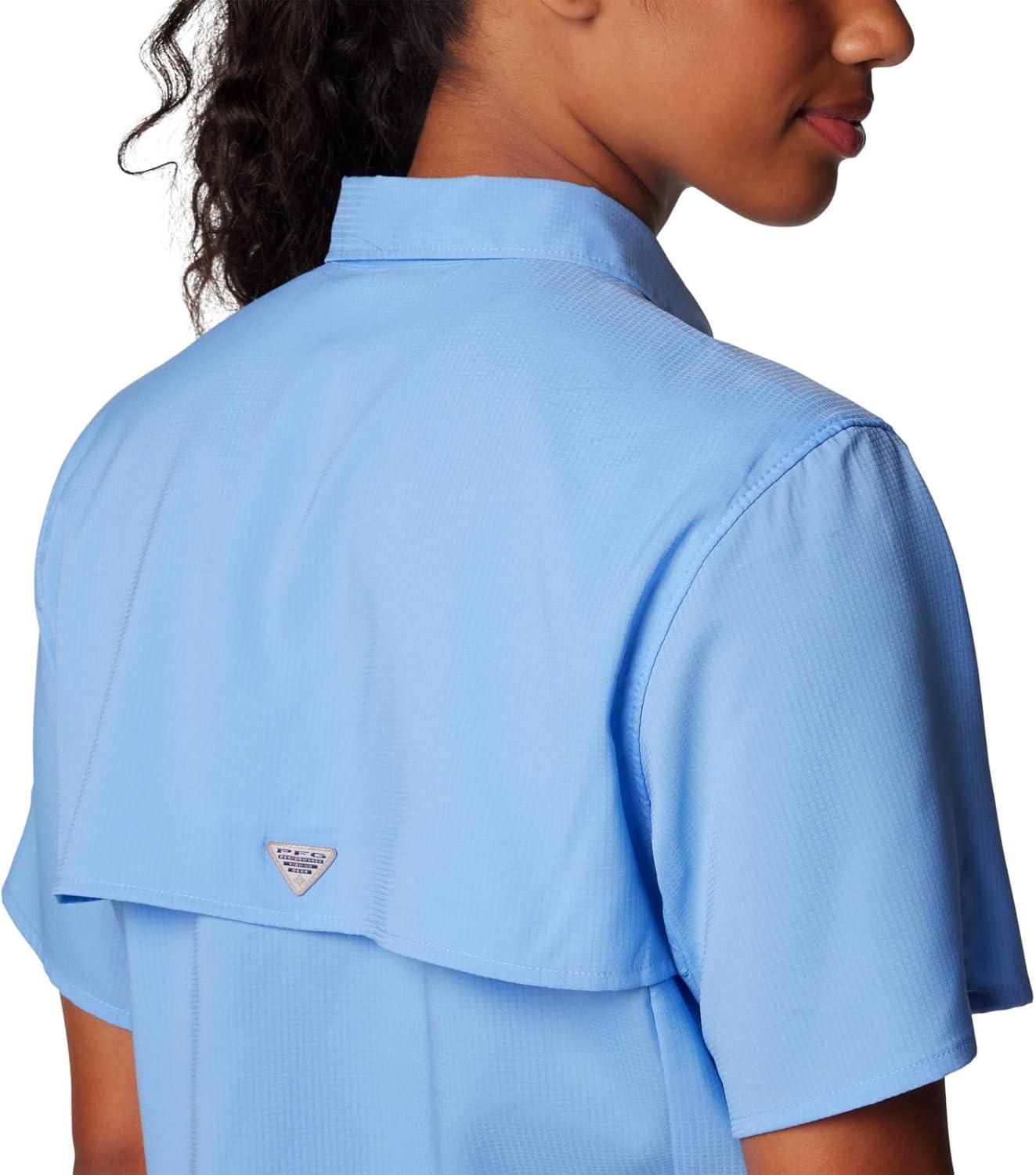 imageColumbia Womens PFG Tamiami II Short Sleeve ShirtWhite Cap