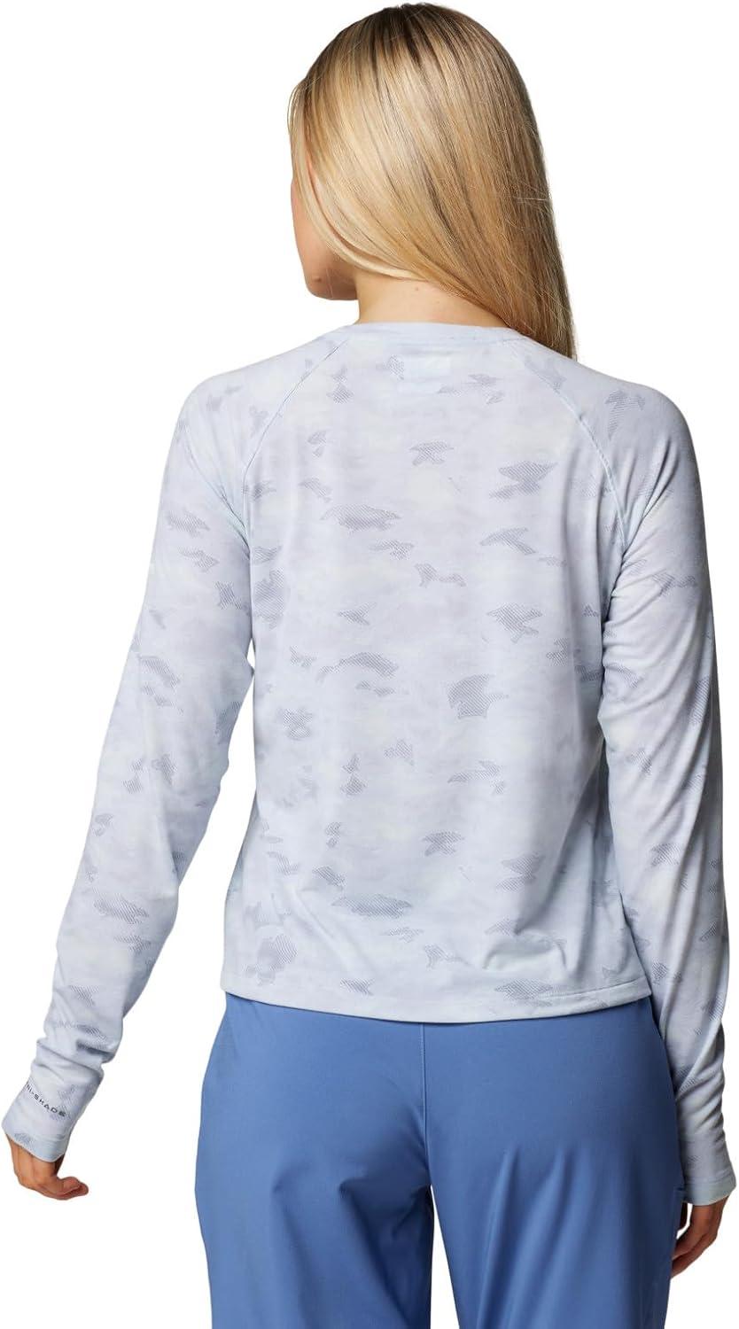imageColumbia Womens PFG Uncharted Knit Long SleeveCirrus Grey Uncharted Waters