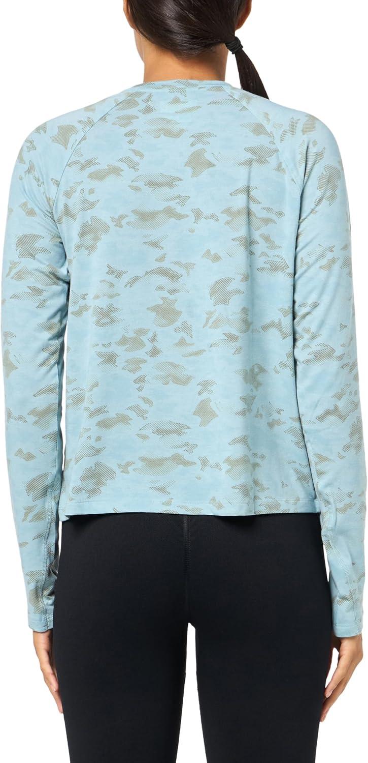 imageColumbia Womens PFG Uncharted Knit Long SleeveCrushed Blue Uncharted Waters
