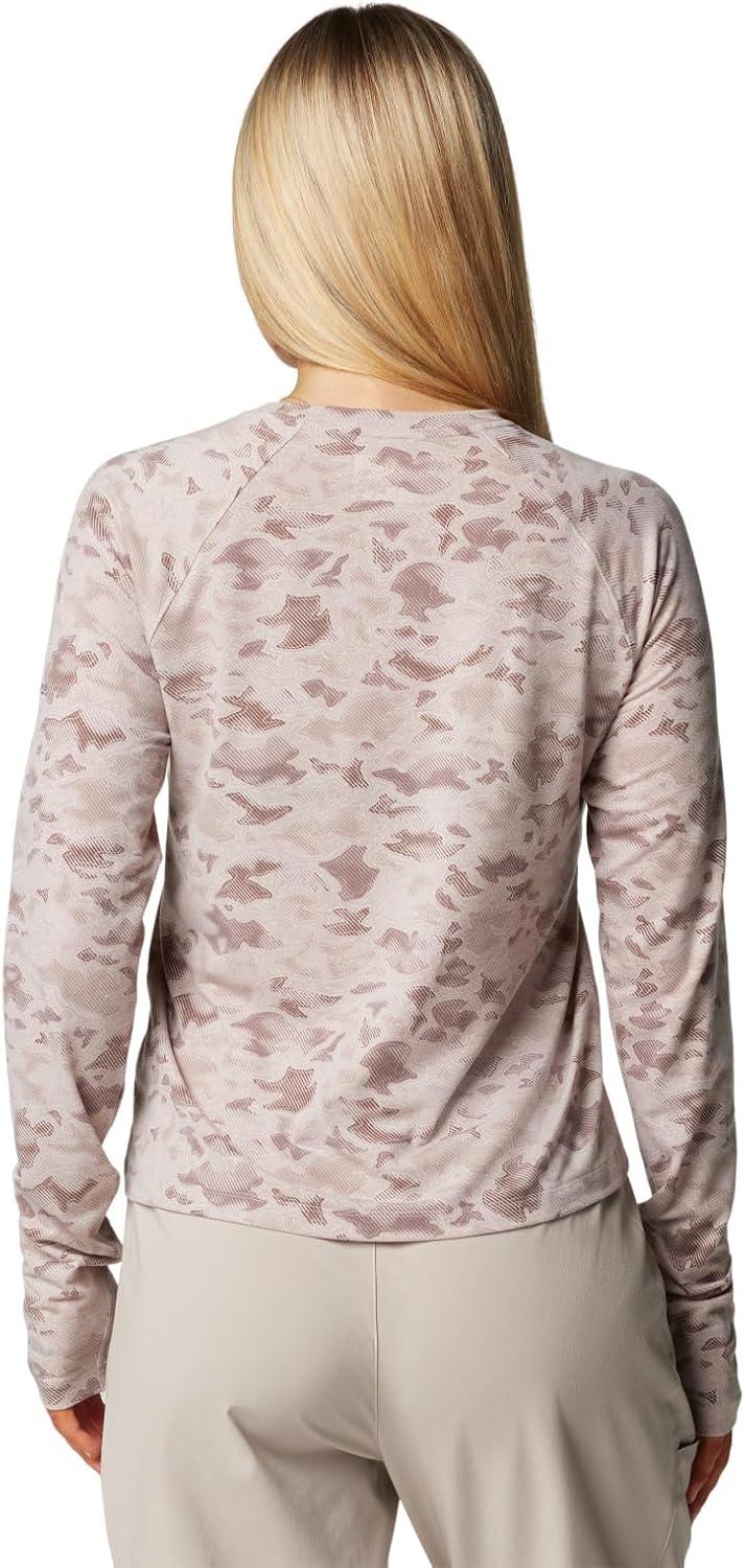imageColumbia Womens PFG Uncharted Knit Long SleeveCrushed Clay Uncharted Waters