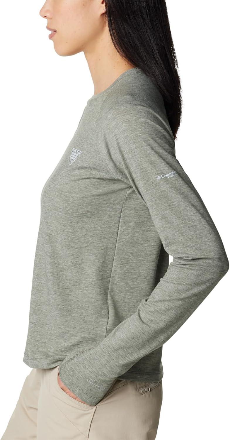 imageColumbia Womens PFG Uncharted Knit Long SleeveCypress Heather