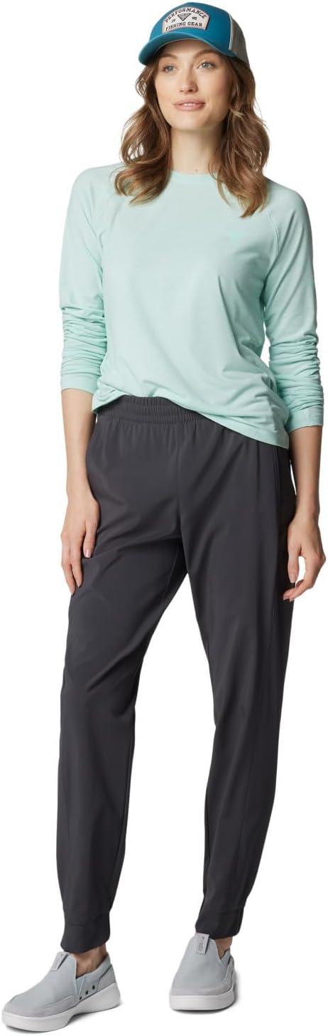 imageColumbia Womens PFG Uncharted Knit Long SleeveIcy Morn Heather