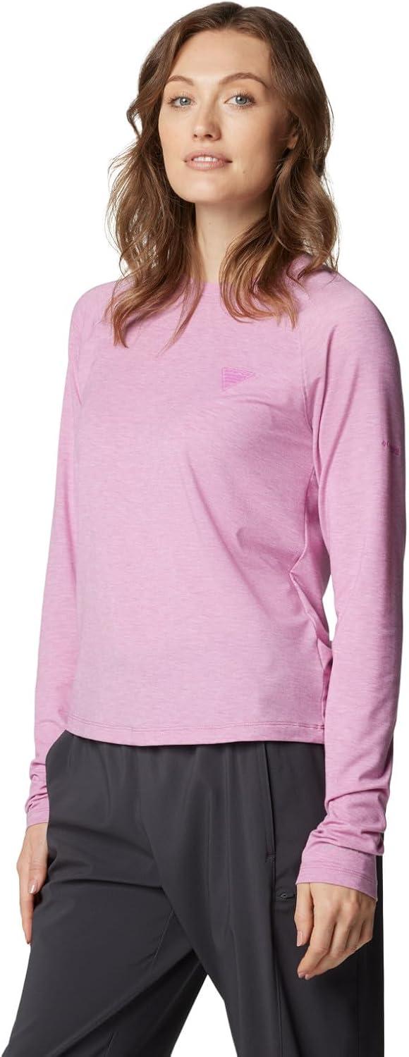 imageColumbia Womens PFG Uncharted Knit Long SleeveMinuet Heather