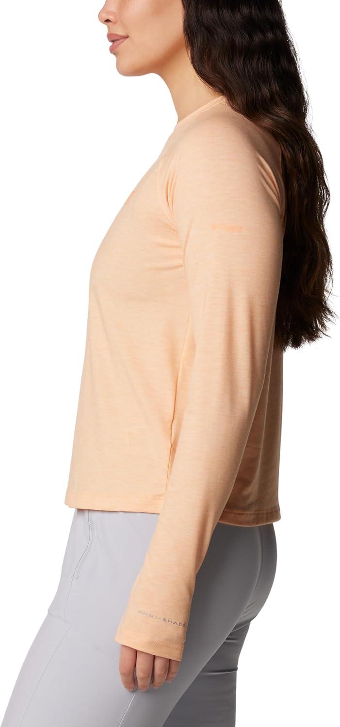 imageColumbia Womens PFG Uncharted Knit Long SleevePeach Fizz Heather