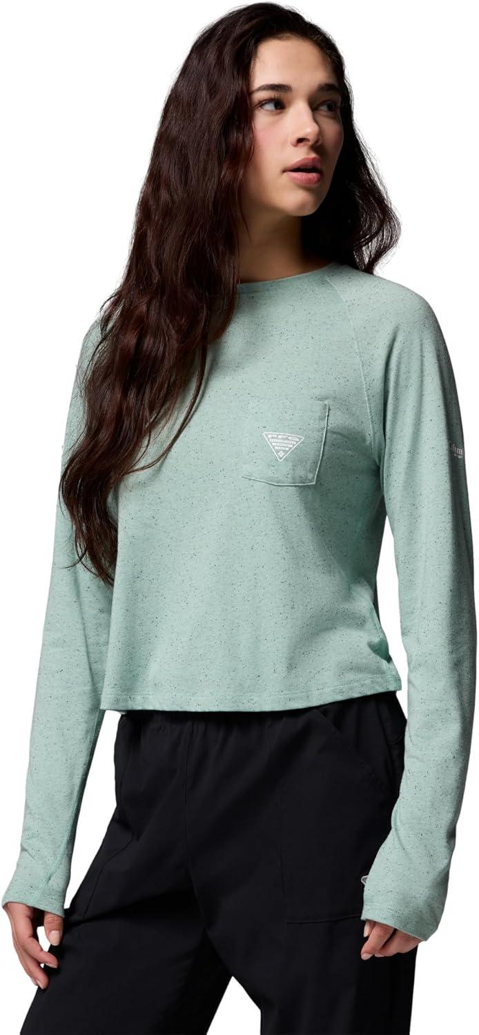 imageColumbia Womens PFG Uncharted Neps Long SleeveMisty Jade