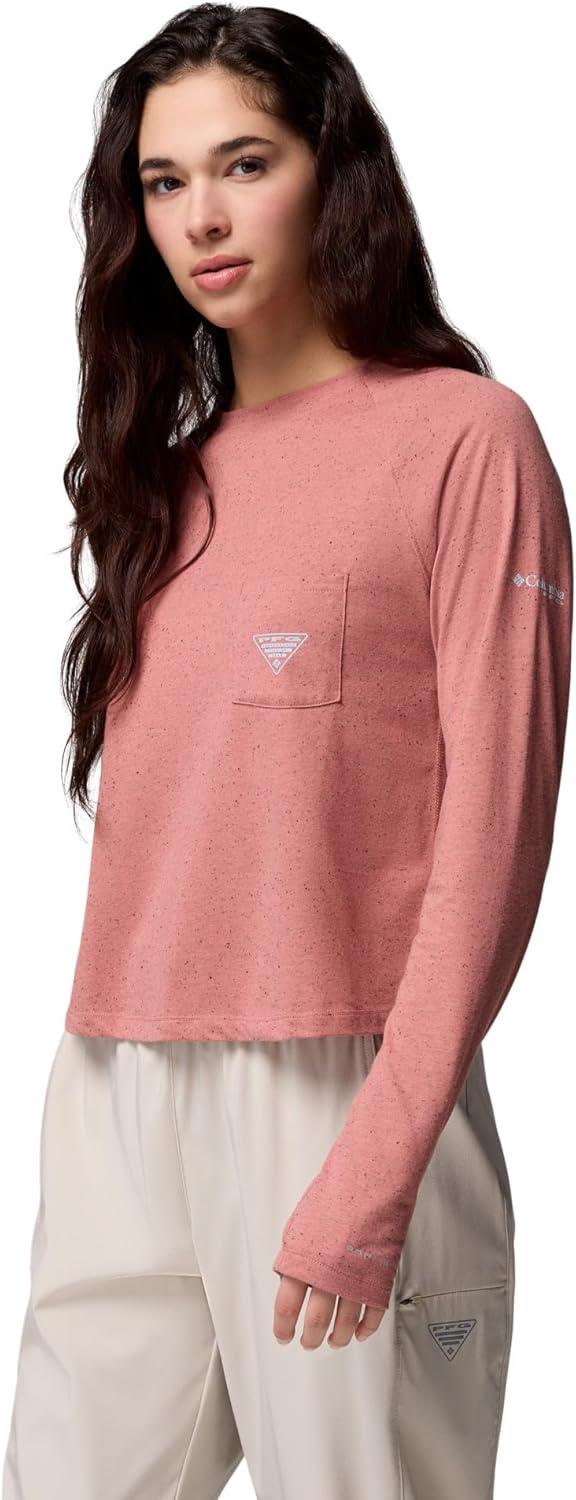 imageColumbia Womens PFG Uncharted Neps Long SleeveRosewood