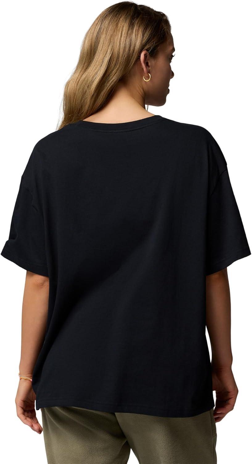 imageColumbia Womens Rolling Bend Graphic Oversized TeeBlackFirst on Trail