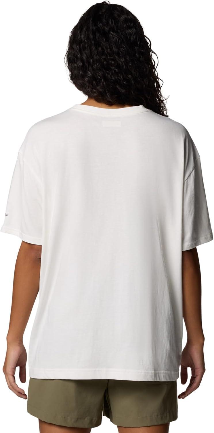 imageColumbia Womens Rolling Bend Graphic Oversized TeeSea SaltLinear View