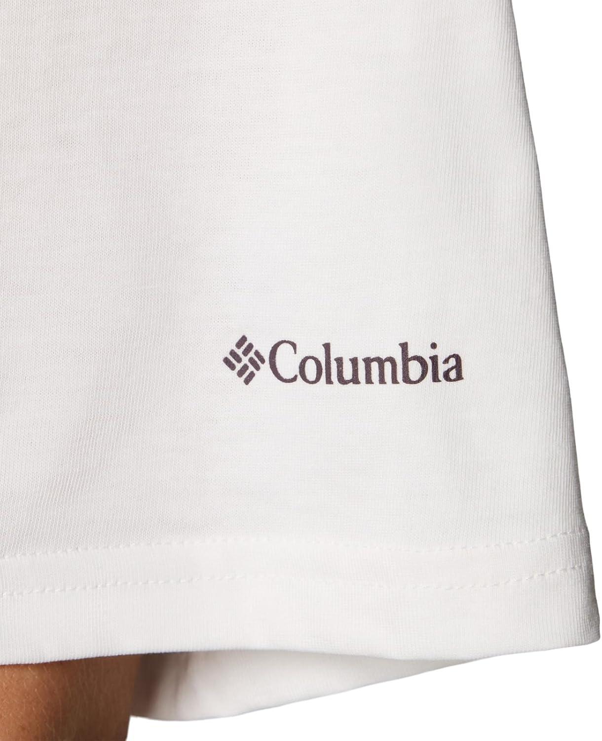 imageColumbia Womens Rolling Bend Graphic Oversized TeeSea SaltTrailscape