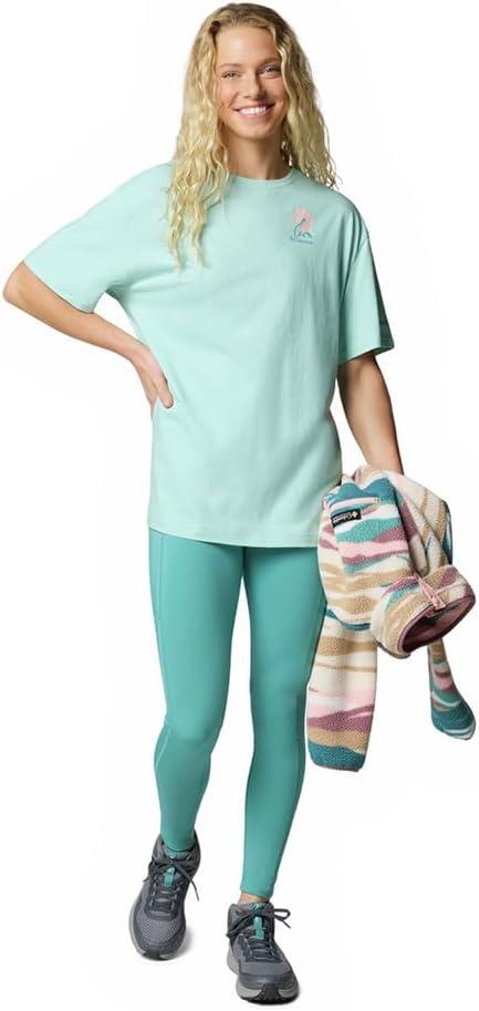 imageColumbia Womens Rolling Bend Graphic Oversized TeeSprayFloral Fun