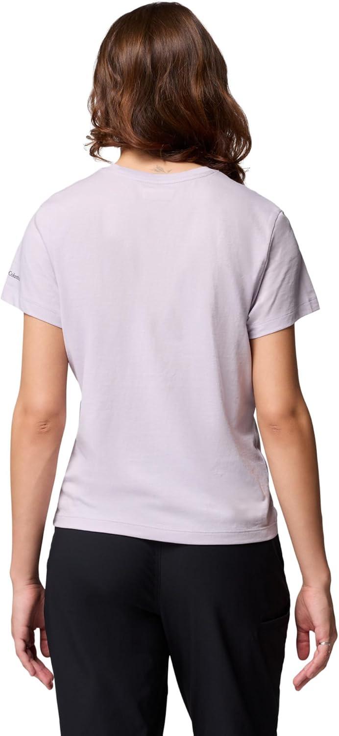 imageColumbia Womens Ruby Springs Graphic Fitted Short SleeveLavender PearlGet Hiked
