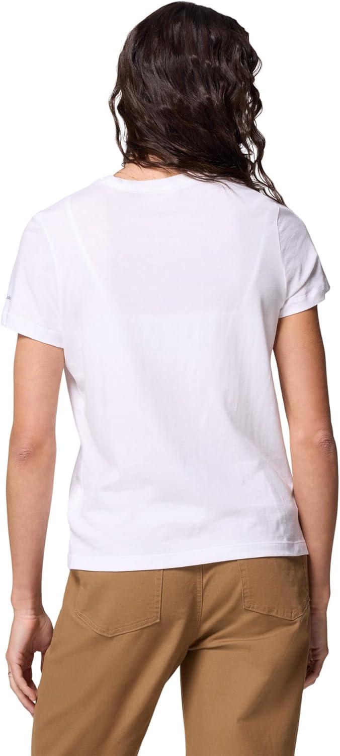 imageColumbia Womens Ruby Springs Graphic Fitted Short SleeveWhiteGet Hiked