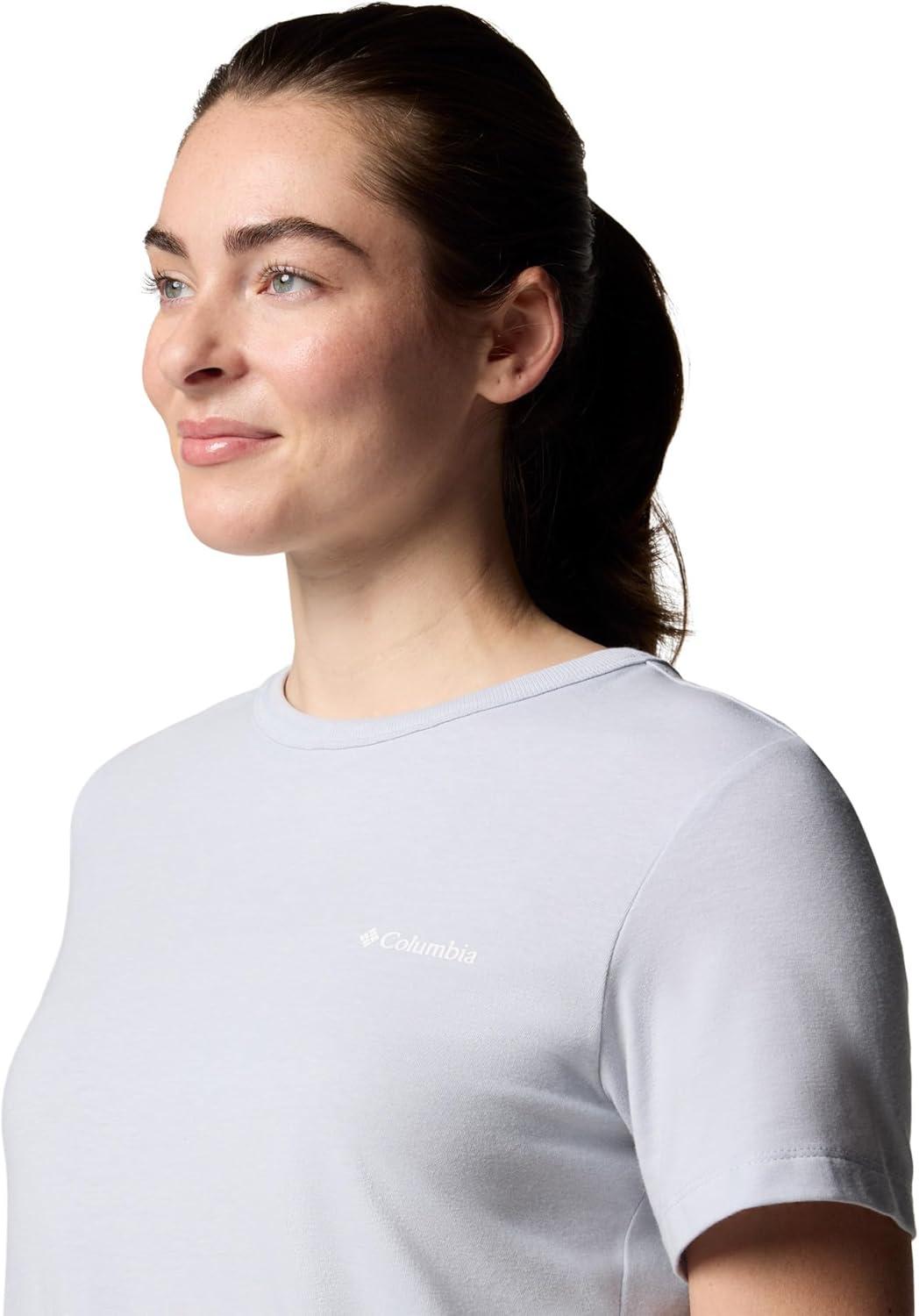 imageColumbia Womens Sun Trek Short Sleeve IiCirrus Grey Heather