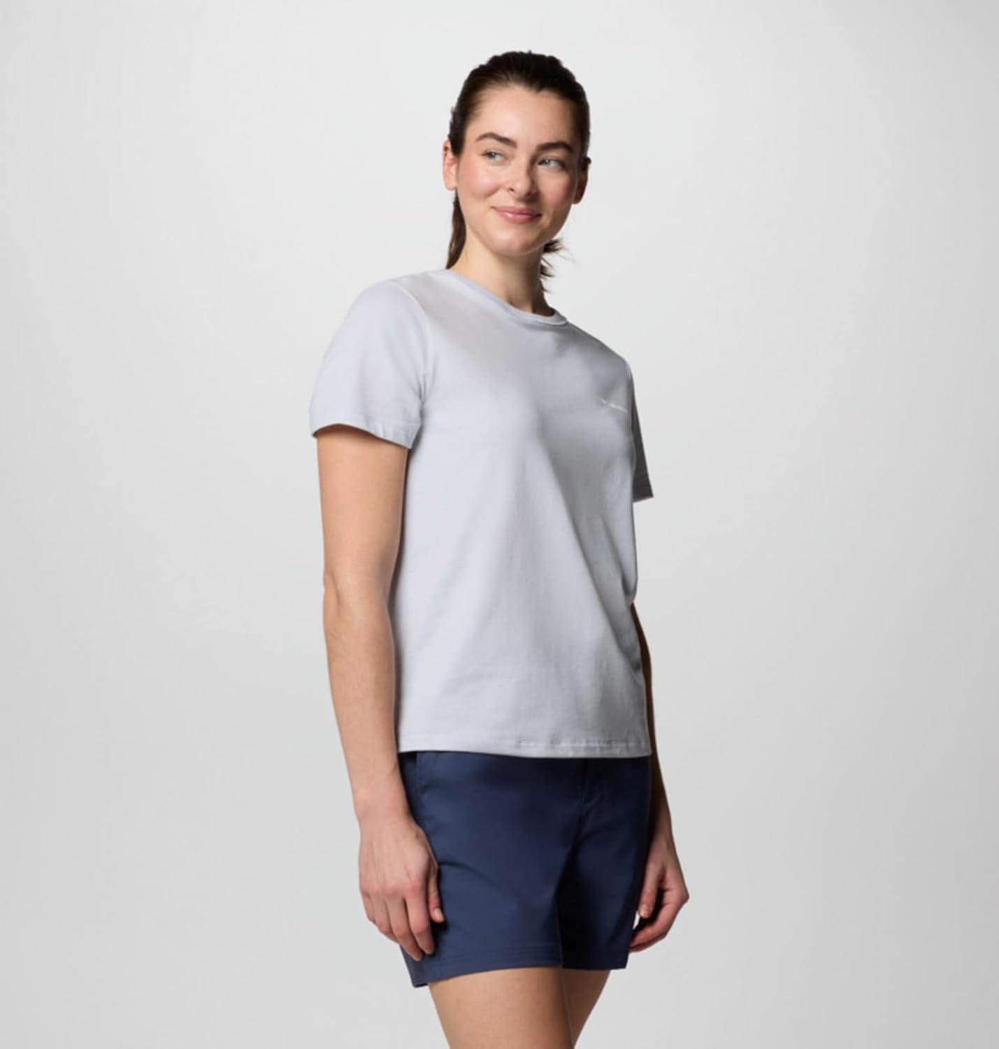 imageColumbia Womens Sun Trek Short Sleeve IiCirrus Grey Heather