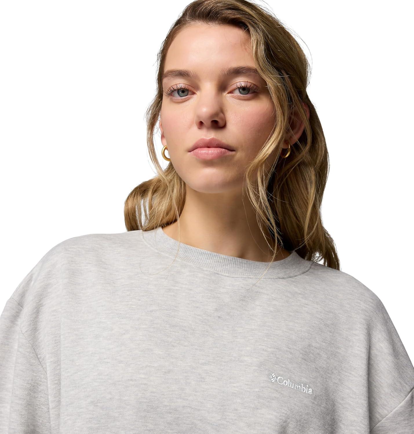 imageColumbia womens Aldermore CrewColumbia Grey Heather