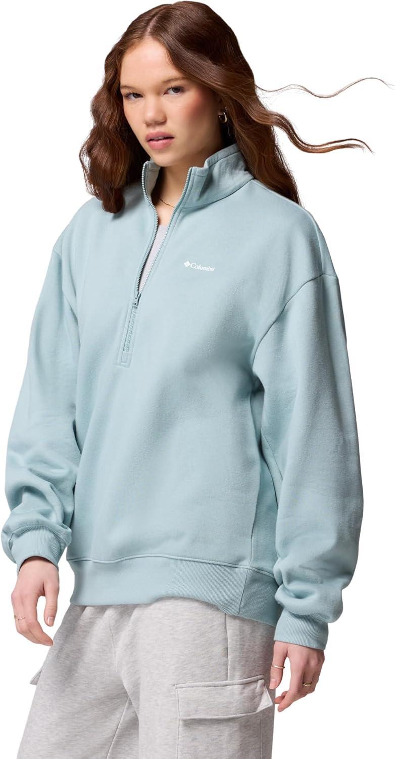 imageColumbia womens Aldermore Half ZipCrushed Blue
