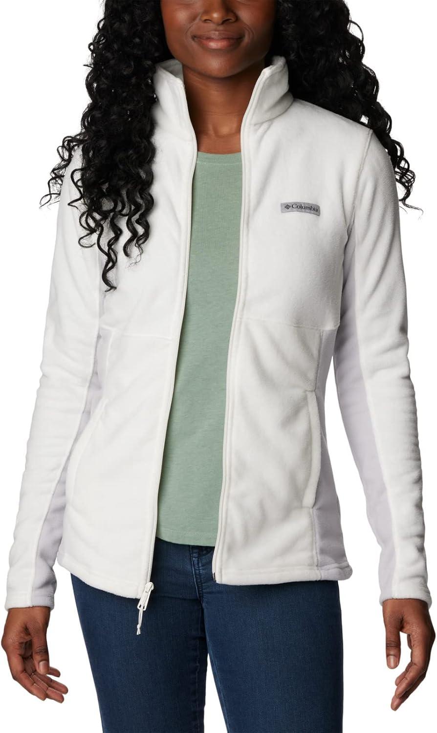 imageColumbia womens Basin Trail III Full ZipSea SaltNimbus Grey